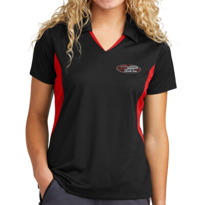 BRO - Women's Side Blocked Micropique Polo Thumbnail